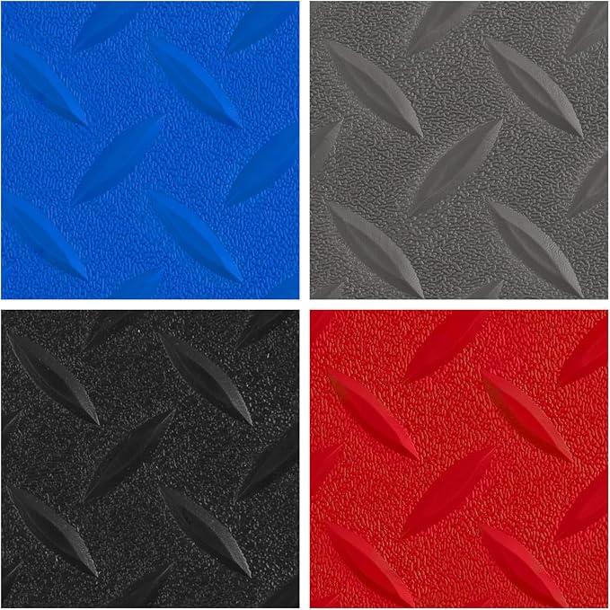 Boshen 7.5Ft x 17Ft Garage Floor Mat 2.5mm Thickened Rubber Flooring Roll - Image 6