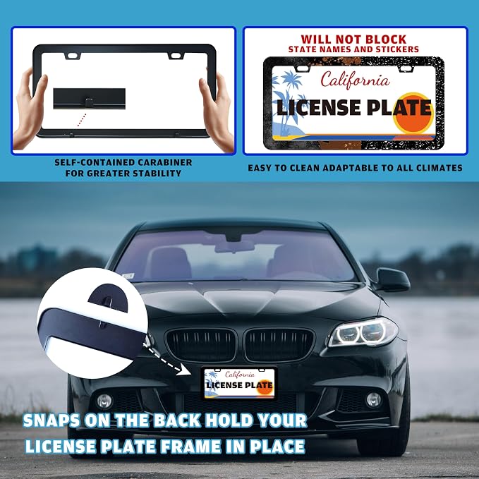 Gay Rainbow License Plate Frame Pride License Plate Holder Cartoon - Image 5