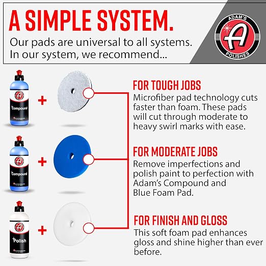 Adam's Polishes 2-Step Polishing System 12oz Combo - Image 2