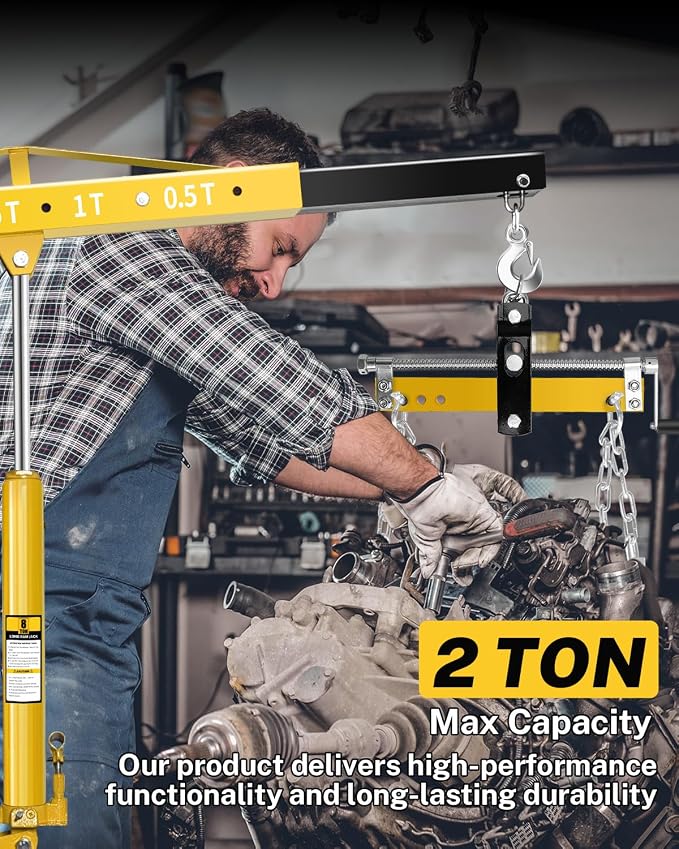 2-Ton Folding Engine Hoist - Image 2
