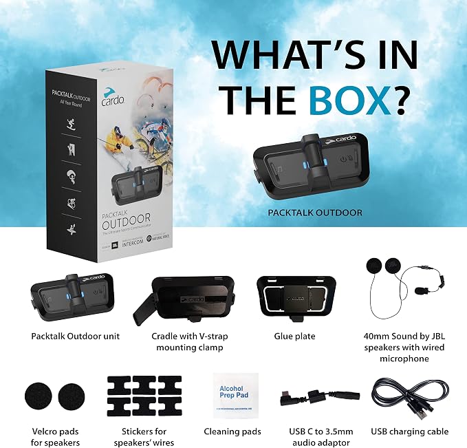 Cardo Packtalk Outdoor Family Pack - Image 6