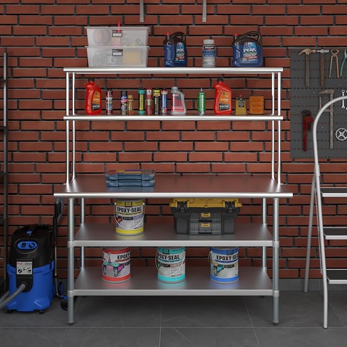 Amgood Stainless Steel Work Table - Image 7