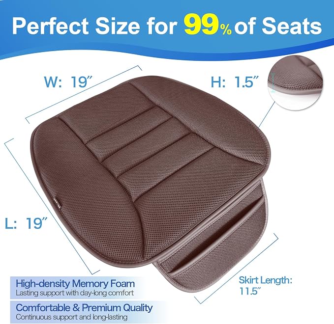 Premium Car Seat Cushion, Driver Cushion - Image 5