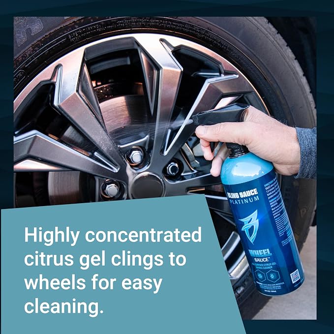 Platinum Wheel Sauce, All Surface Citrus Gel Wheel Cleaner - Image 4