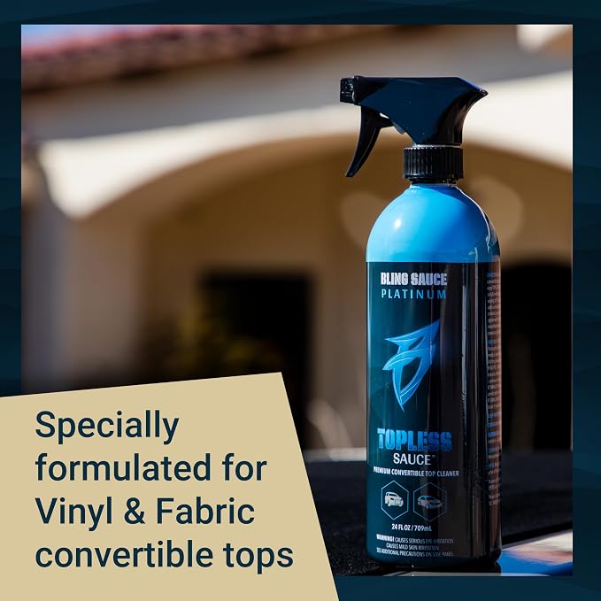 Bling Sauce Platinum: Topless Sauce, The BEST Convertible & Soft Top Cleaner - Image 5