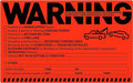 Easykart Labels 50 Parking Violation Notice Tow Stickers by EasykartLabels
