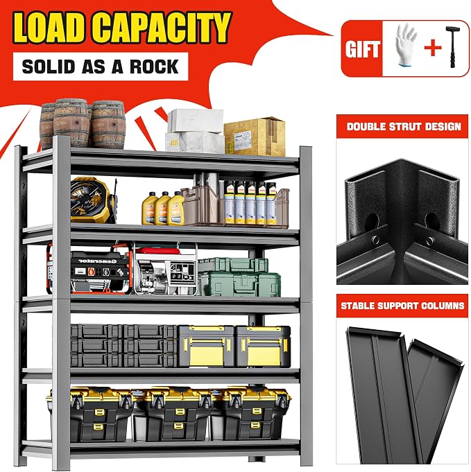 Heavy Duty Metal Storage Rack Shelving - Image 7