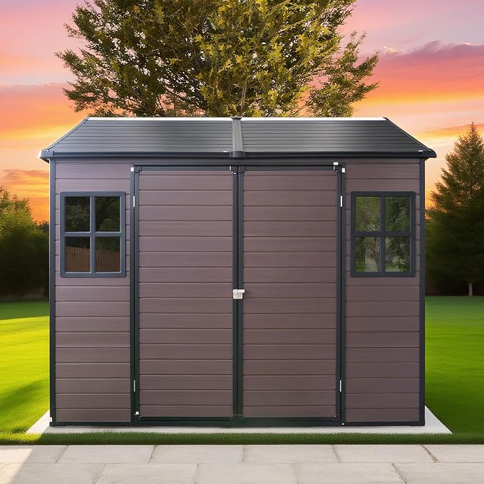 8x6 FT Outdoor Storage Shed by Unknown