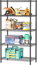 SINGAYE 5 Garage Heavy Duty Shelving Unit Kitchen Pantry Close Home Organizers by SINGAYE