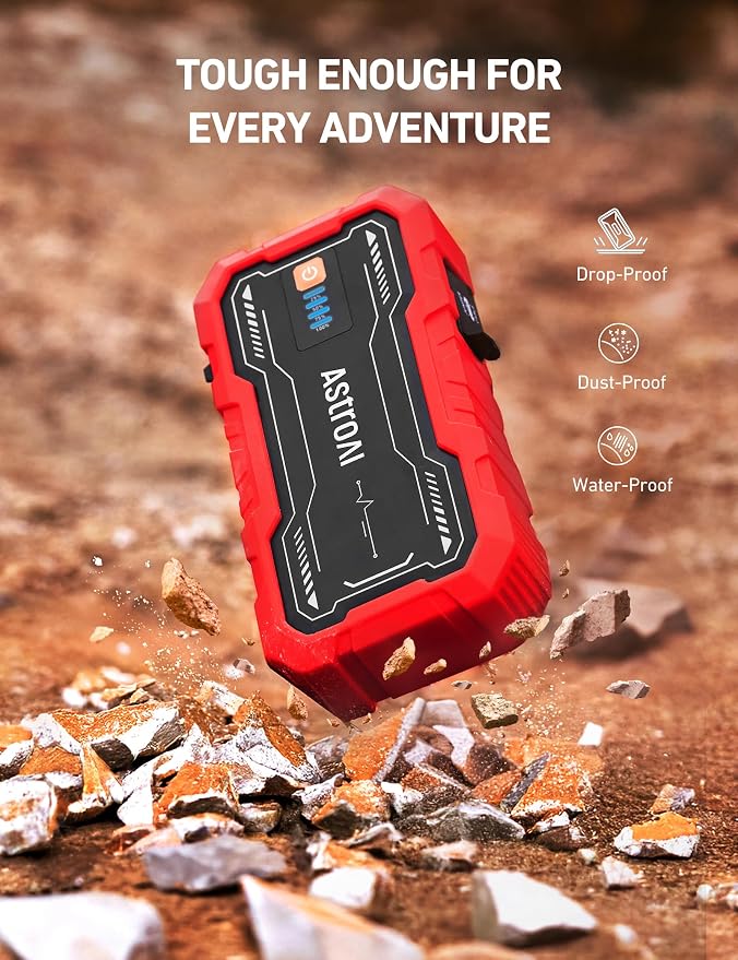 AstroAI S8 Pro Car Battery Jump Starter, 3000A Peak Jump Starter Battery Pack - Image 5
