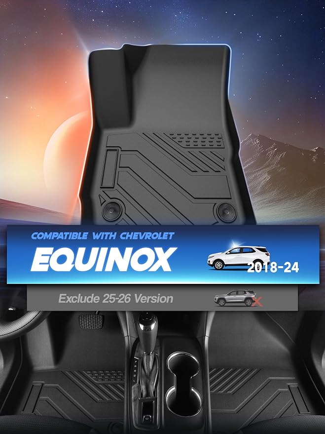 Car Floor Mats for 2018-2024 Chevrolet Equinox/GMC Terrain Accessories - Image 2