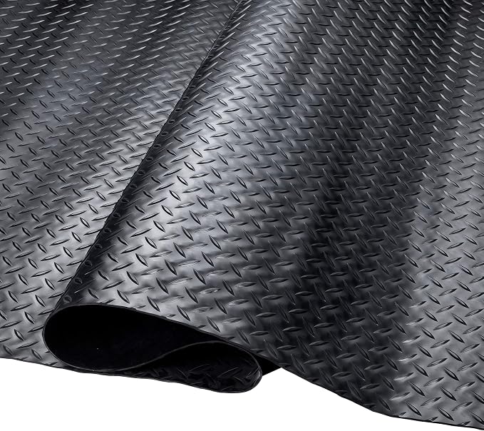 SEAL 4 x 20 Ft Premium Garage Floor Mat, Solid 2.8mm Thickened Black Commercial - Image 7