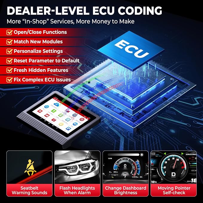 LAUNCH X431 PRO3 V+ 5.0, 2025 Upgrade Bluetooth Bi-Directional Scan Tool - Image 6