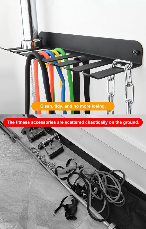 Performance Seven Bars Holder Storage, Custom Powder Coated HEAVY-DUTY STEEL - Image 6