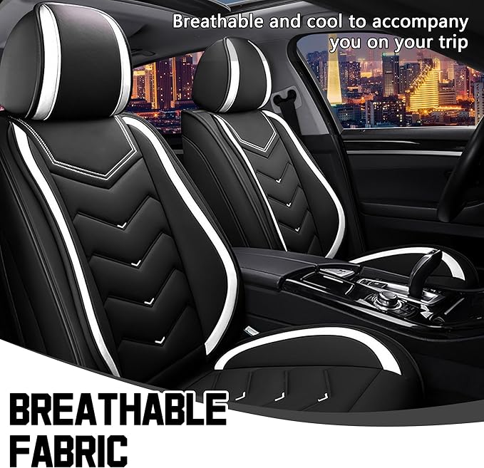 Car Seat Covers for Chrysler Pacifica 2004-2025, Stylish Sport Seat Cover - Image 6
