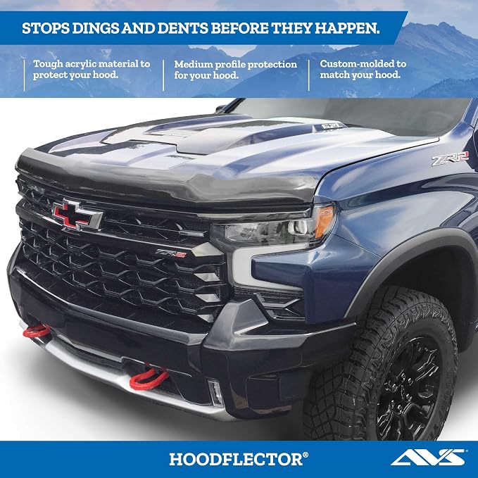Auto Ventshade Hoodflector Bug Shield / Hood Protector | Fits 2016 - Image 2