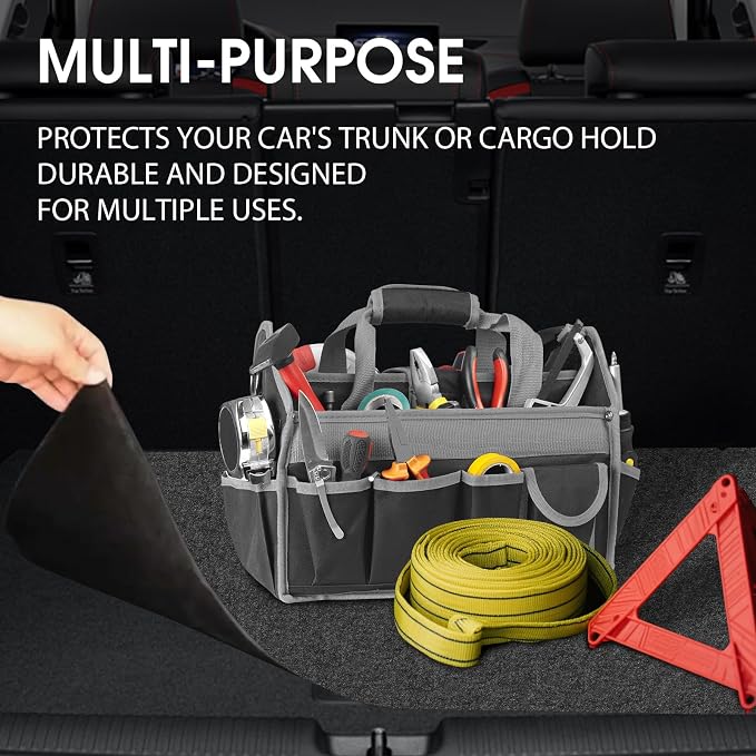 GlowShade 2 Pack Oil Spill Mat, 36 X 60 Inch Garage Floor Mat Under Car - Image 7