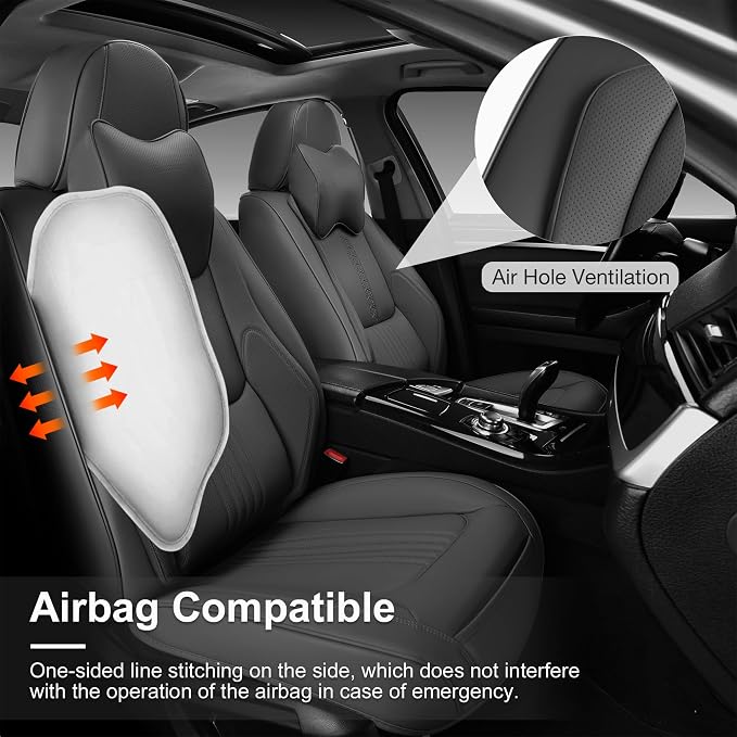 Car Seat Covers Full Set, Front and Rear Seat Covers - Image 4