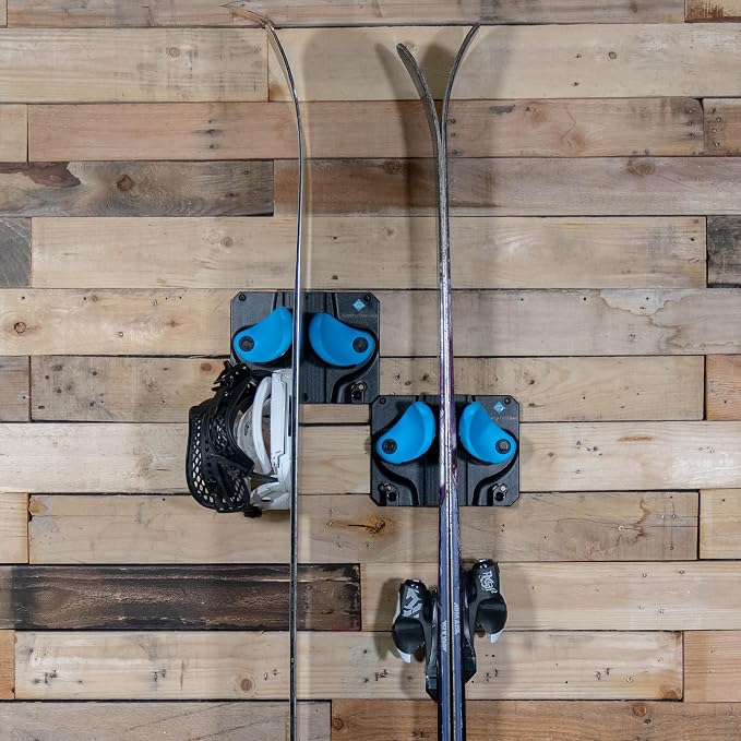 Ultimate Ski & Snowboard Wall Rack | Secure, Non-Slip Storage | Fits Any - Image 8