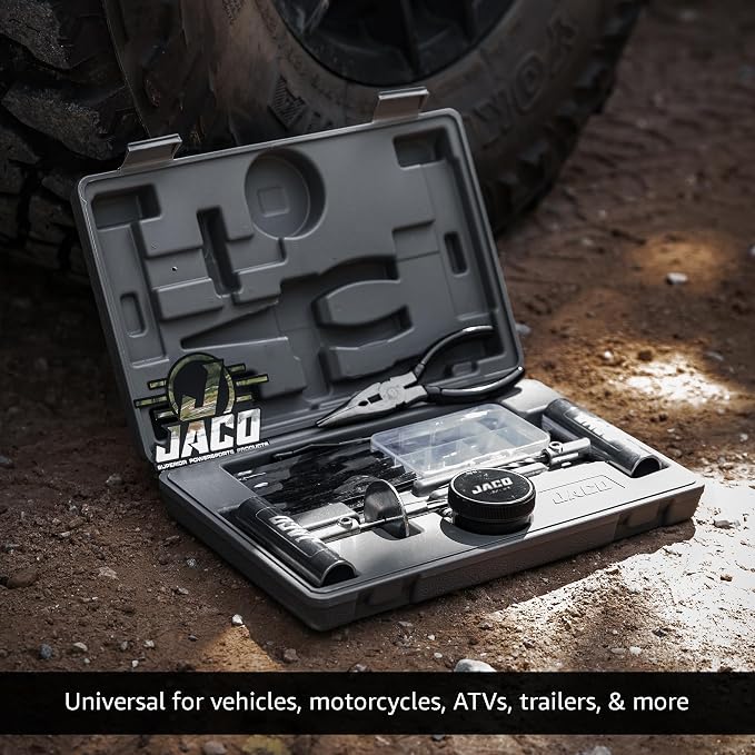 JACO TRX-50 Heavy Duty Tire Repair Kit | Universal Tire Plug Kit - Image 6