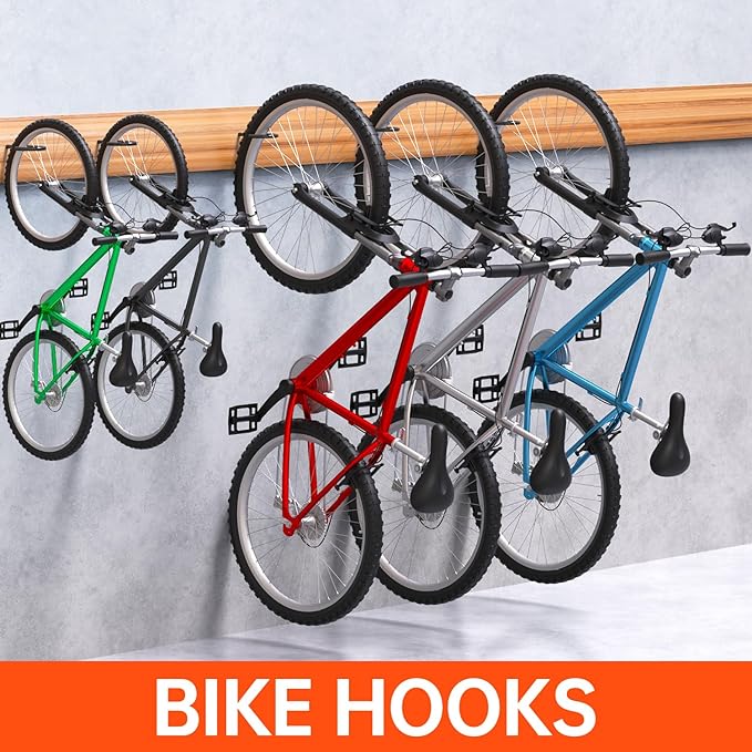 16-Pack Heavy Duty Bike Hook, Loading Capacity 100 LBS, 6 inch, Bike Hooks - Image 6