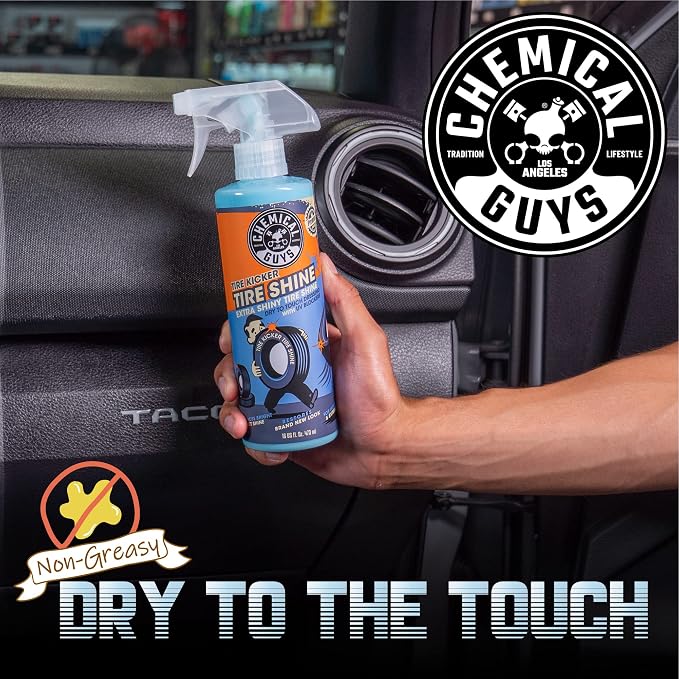 Chemical Guys Tire Kicker Sprayable Extra Glossy Tire Shine, Motorcycles - Image 11