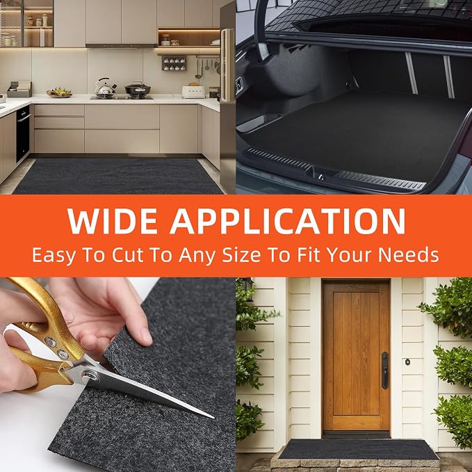 8.5 x 6.6 Ft Garage Floor mats for Under car, Garage mats for Floor Upgraded - Image 4