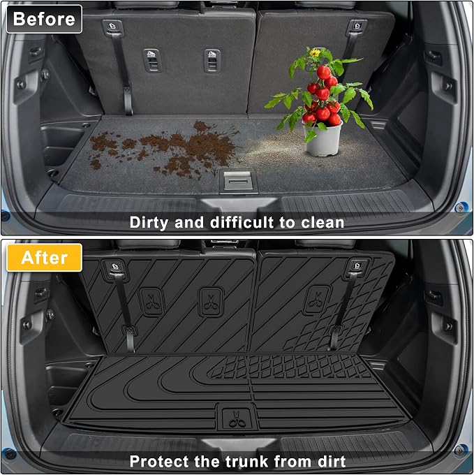 Original Cargo Mat Fit for Honda Pilot 2023-2025: Cargo Liner - Image 2