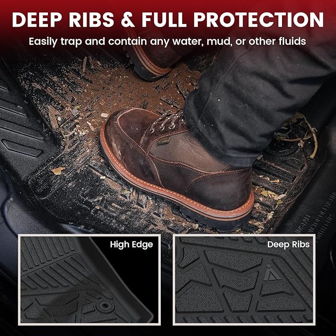 LASFIT Floor Mats & Cargo Liner 2021-2025 & Only 7 Seats - Image 5