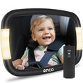 Onco LED Baby Car Mirror with Light by Onco