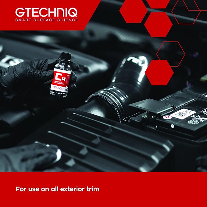 Gtechniq C4 Permanent Trim Restorer 30ml - Image 4