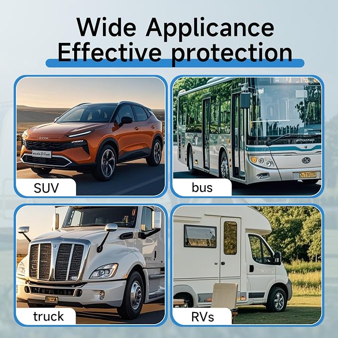 RV Tire Covers Set of 4, Tough Waterproof Wheel Protector - Image 6