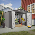10x8 FT Outdoor Storage Shed by Zolyndo