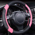 CAR PASS Line Rider Microfiber 14 Inch Leather Sporty Steering Wheel Cover by CARPASS