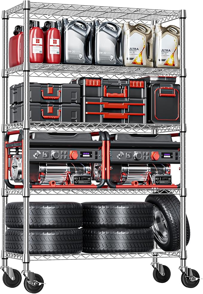 IZEUK 5-Tier Storage Shelving Unit by Unknown