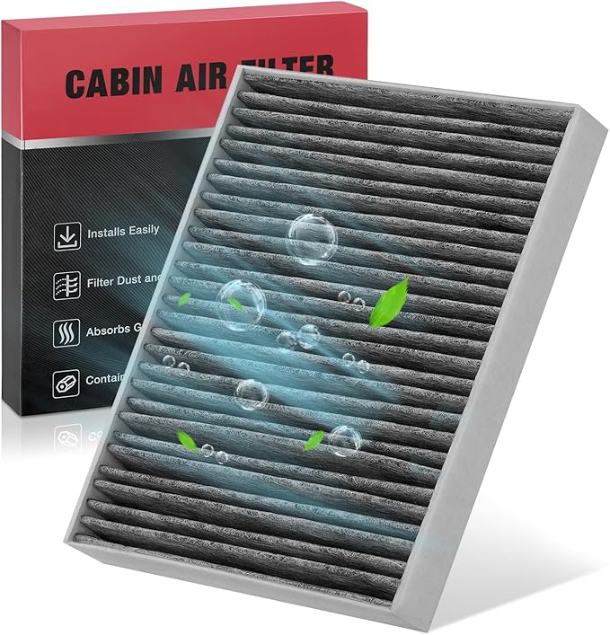 BDFHYK Cabin Air Filter with Activated Carbon Compatible with Ford Explorer by BDFHYK