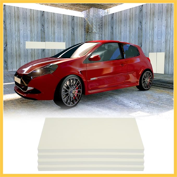 400x200x20mm 4pcs Car Garage Wall Guard Door Bumper Protector Anti Collision - Image 2