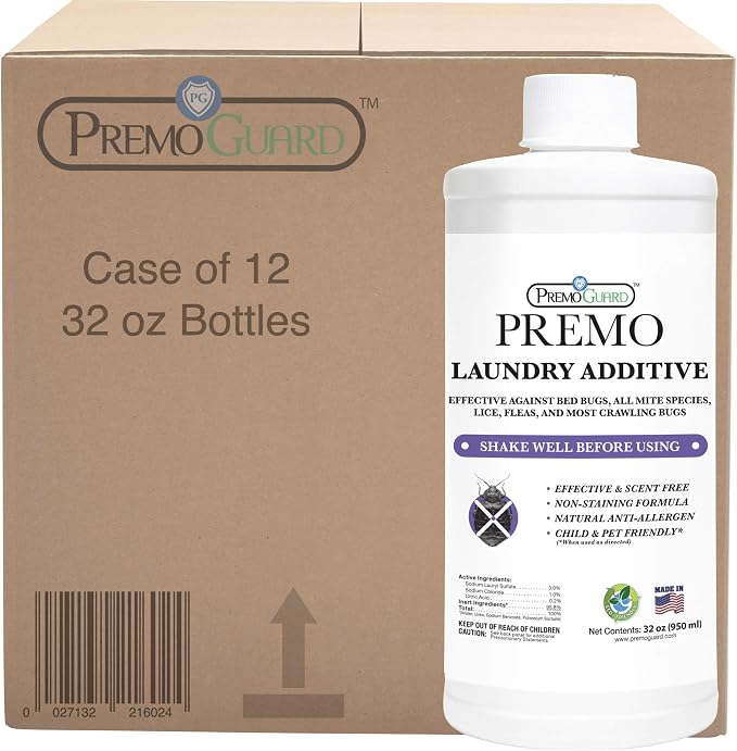 Premo Guard Bed Bug & Mite Laundry Detergent Additive 32 oz – Child & Pet - Image 7
