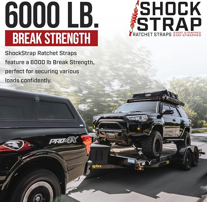 Ratchet Strap, 000 LB WLL / 6, 000 LB Break Strength - Image 5