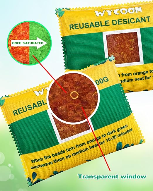 Rechargeable Desiccant Pack 6 x 500g, Moisture Absorber - Image 8