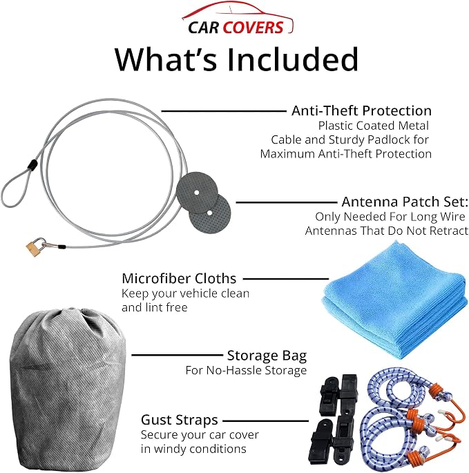 Car Covers Weatherproof Max SUV Cover & Warranty Compatible - Image 7