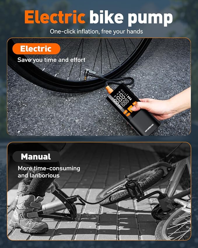 NEVERLAND Tire Inflator Portable Air Compressor - Image 8