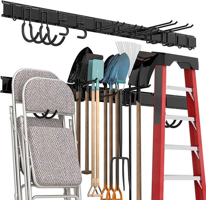 Garage Tool Storage Rack, Heavy Duty Garage Storage Organizer Rack System Wall by Sttoraboks