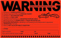 Easykart 500 Parking Violation Notice Stickers by EasykartLabels