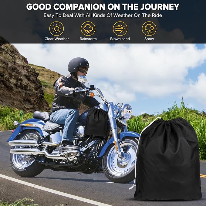 CholilaCover Motorcycle Cover for Touring Models - Image 7
