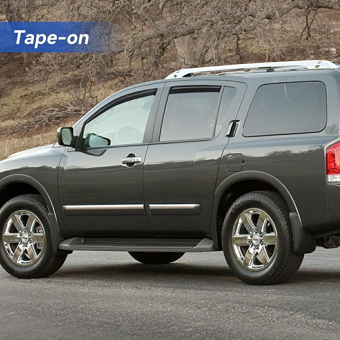 Window Visors Rain Guards Shield - Image 3