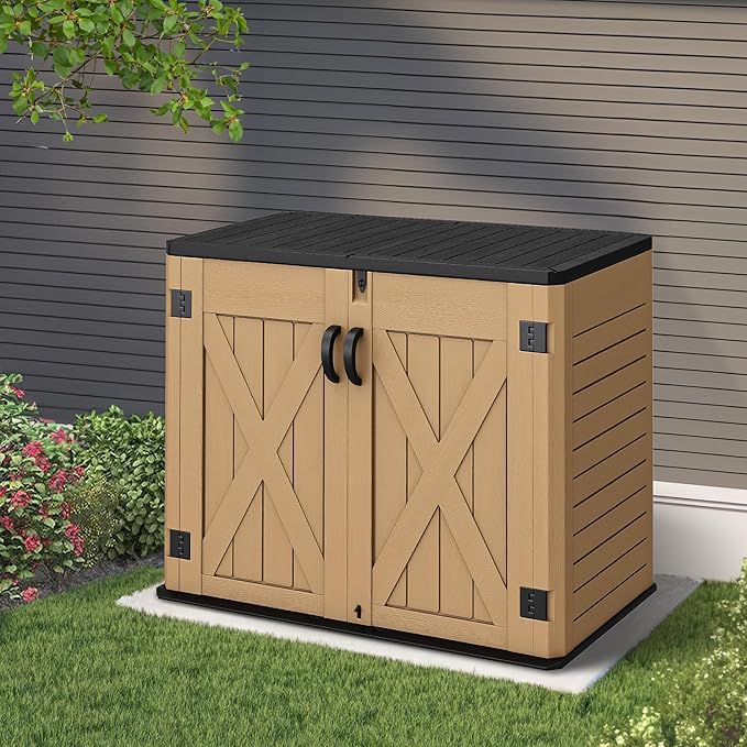 YITAHOME Outdoor Resin Storage Sheds by YITAHOME