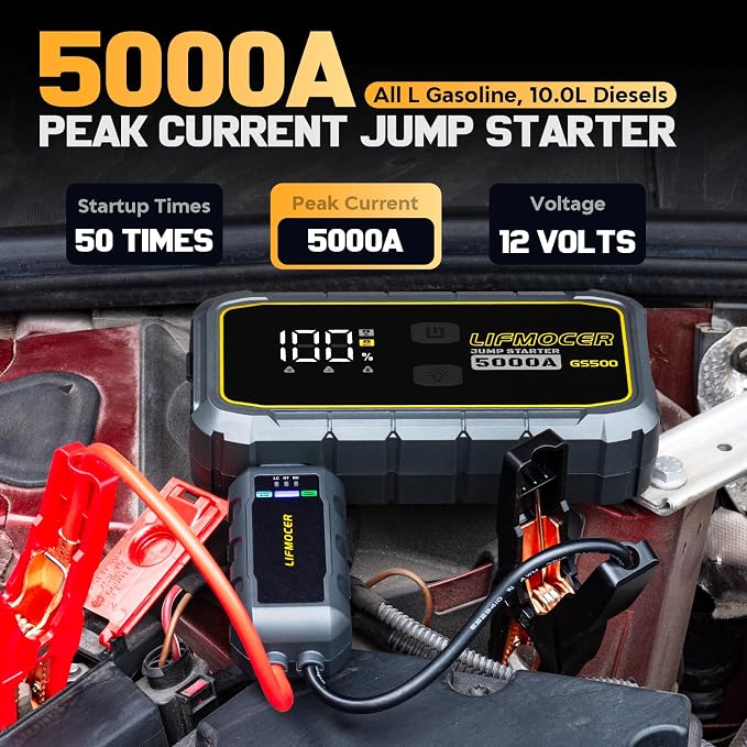 GS500 Car Jump Starter - Image 2