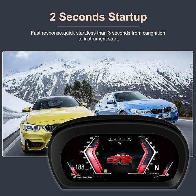 Speedometer Instrument for BMW E90 E91 E92 E93 2005-2012 CCC CIC, 10 inch Linux - Image 3