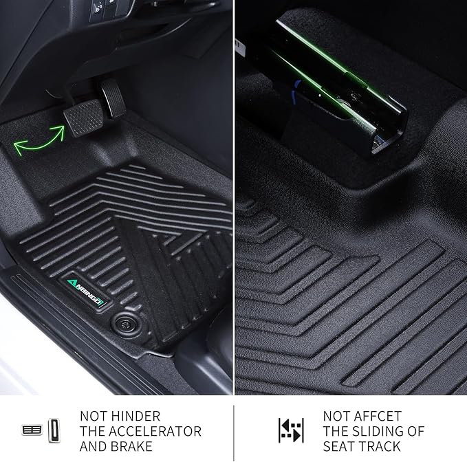 ANBINGO® Floor Mats & SeatBack Cargo Liner | CX90 2024-2025 7 Passenger | 2nd - Image 4